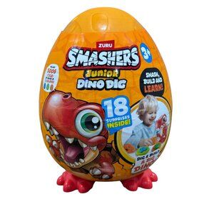 ZURU Smashers Junior Dino Dig Large Egg (T-Rex) by ZURU 18+ Surprises Compounds